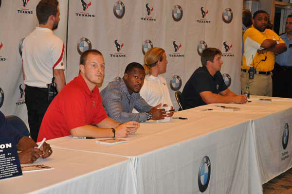 Images from the 2012 Houston Texans Draft Party...